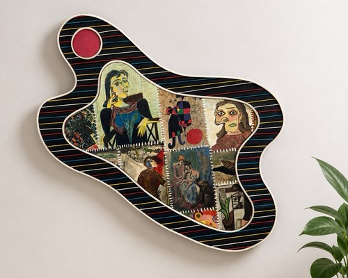 Vintage handmade mixed media - handmade,